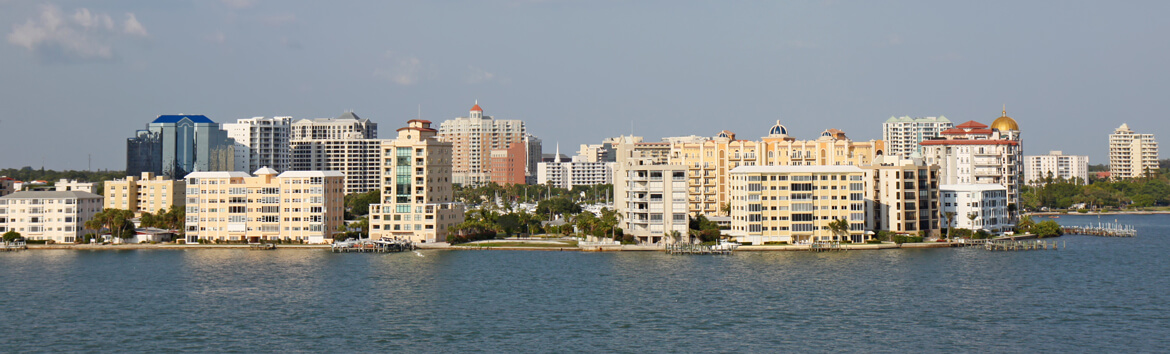Sarasota & Manatee County Eye Care Center | Macular Degeneration Specialists Sarasota & Manatee County Eye Care Center | View of Sarasota Skyline